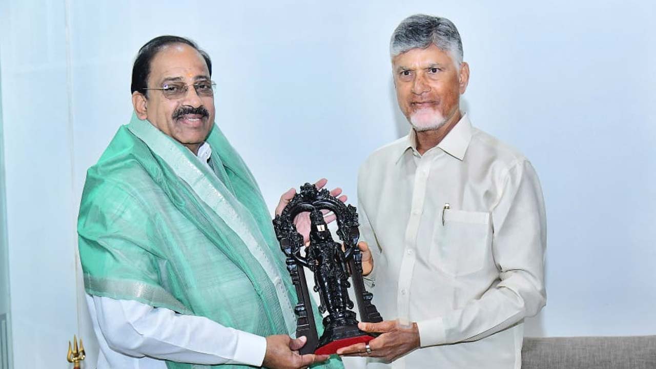 Tummala-Chandrababu:  ఏపీ సీఎం చంద్రబాబుతో మంత్రి తుమ్మల భేటీ..