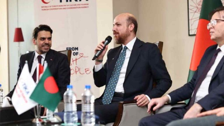 India Bangladesh: బంగ్లాదేశ్‌కు టర్కీ అధ్యక్షుడి కొడుకు.. భారత్‌కు ప్రమాద హెచ్చరిక..