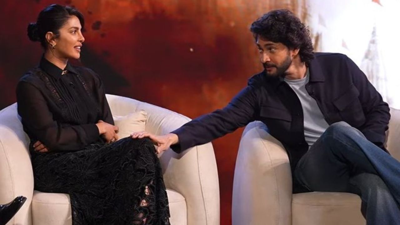 priyanka chopra reacts to mahesh babu dance steps interview video