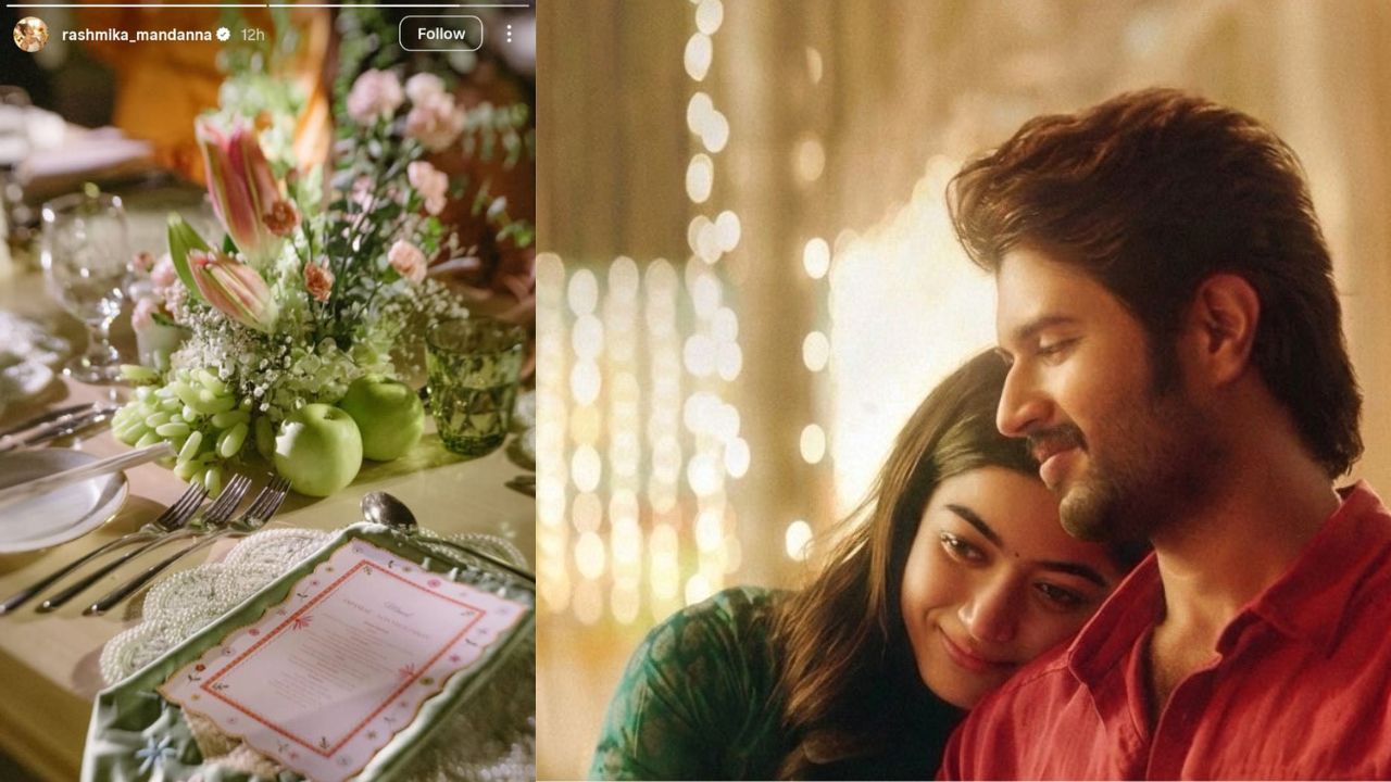 Virosh Wedding : నేటి నుంచే విజయ్-రష్మిక పెళ్లి వేడుకలు.. ‘విరోష్’ మెనూ కార్డ్ వైరల్!