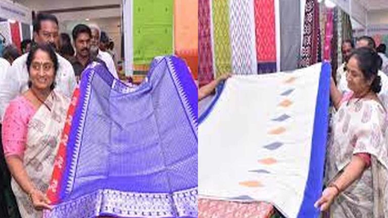 APCO Handloom Sale: చేనేత వస్త్రాలపై 50 శాతం డిస్కౌంట్.. ఆప్కో ఆధ్వర్యంలో ప్రత్యేక కౌంటర్లు ప్రారంభం..