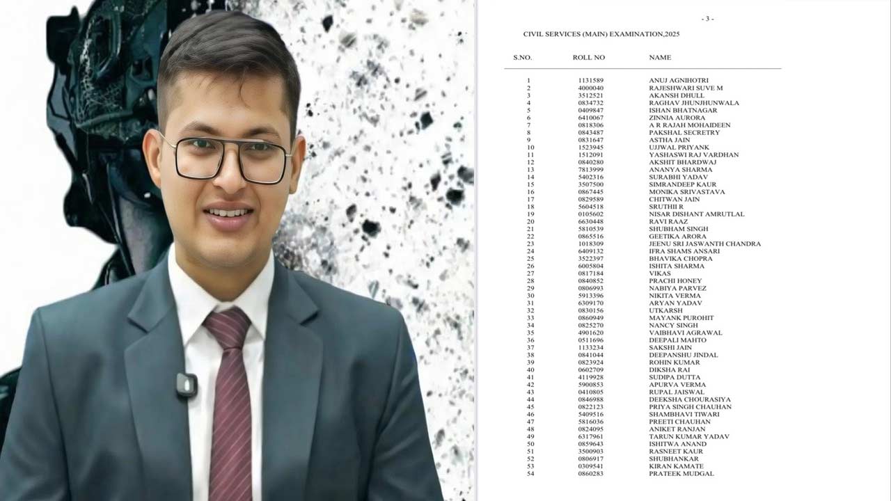 Anuj Agnihotri: యూపీఎస్సీ 2025 టాపర్‌గా నిలిచిన డాక్టర్ అనుజ్ అగ్నిహోత్రి! ప్రస్థానం ఇదే..