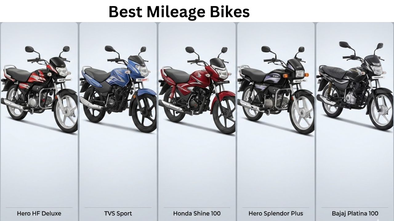 Best Mileage Bikes: తక్కువ బడ్జెట్‌లో సామాన్యుడికి బెస్ట్ ఆప్షన్స్..  ఎక్కువ మైలేజీ ఇచ్చే టాప్ 5 బైకుల లిస్ట్ ఇదిగో..!