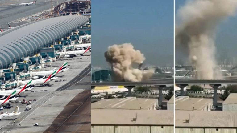 Drone Attack on Dubai Airport: దుబాయ్ విమానాశ్రయంపై డ్రోన్ దాడి.. భయాందోళనలో ప్రయాణికులు..!