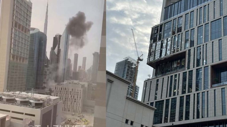 Dubai-Iran: దుబాయ్ ఆర్థిక భవనంపై ఇరాన్ దాడి.. వీడియో వైరల్