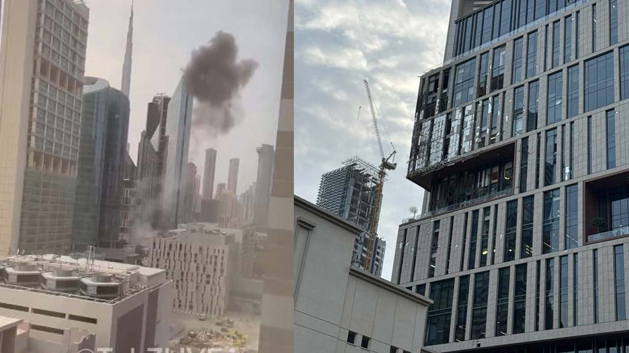 Dubai-Iran: దుబాయ్ ఆర్థిక భవనంపై ఇరాన్ దాడి.. వీడియో వైరల్