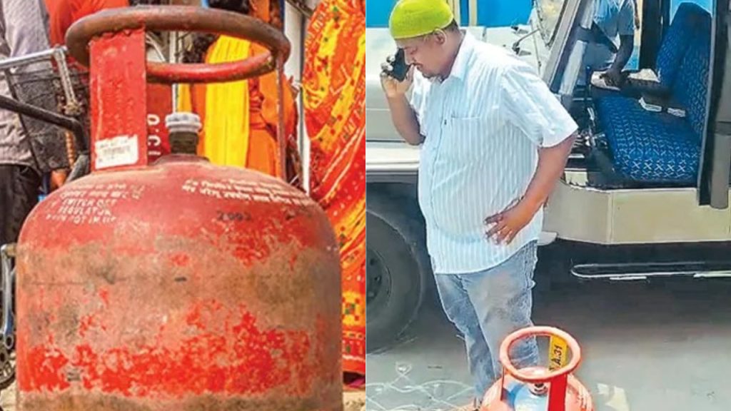 Gas Cylinder Seized In Warangal Copy