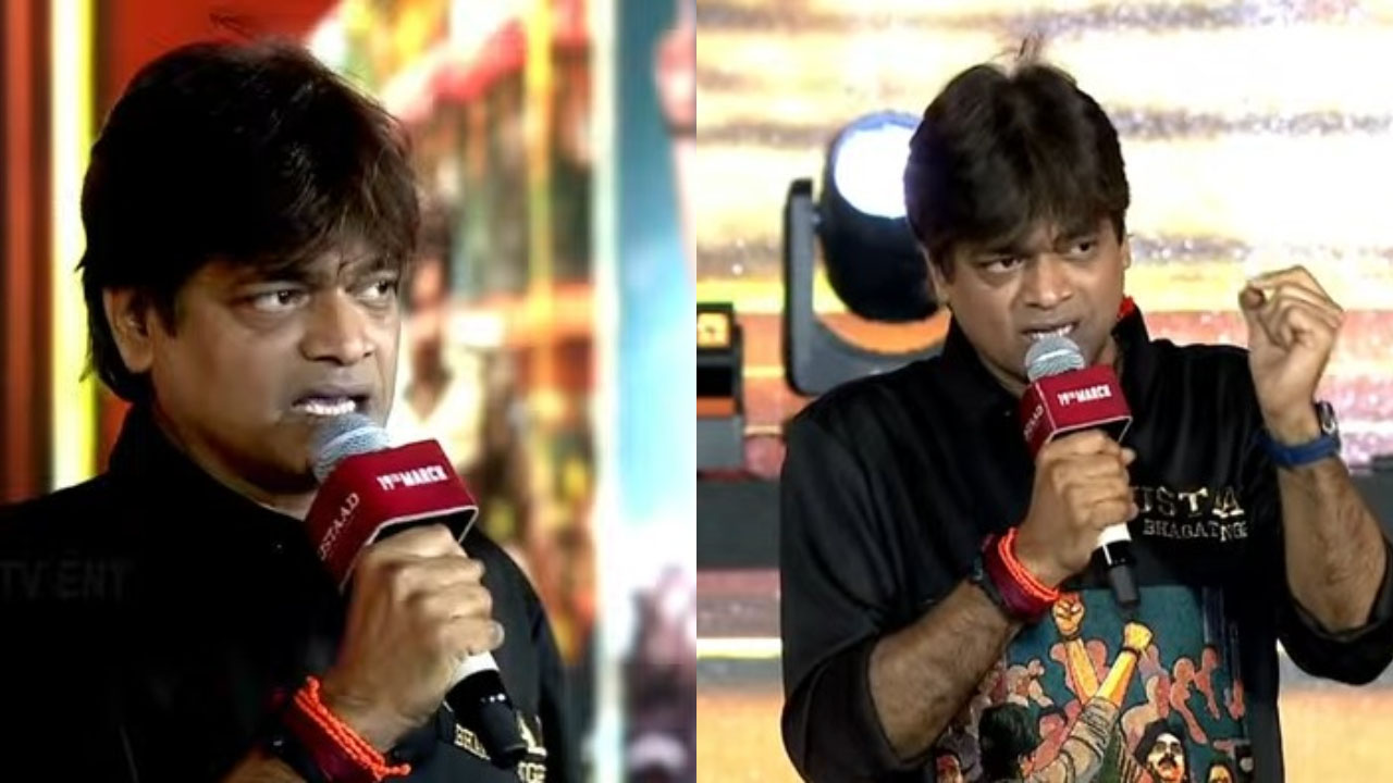 pawan kalyan ustaad bhagat singh pre release event harish shankar speech