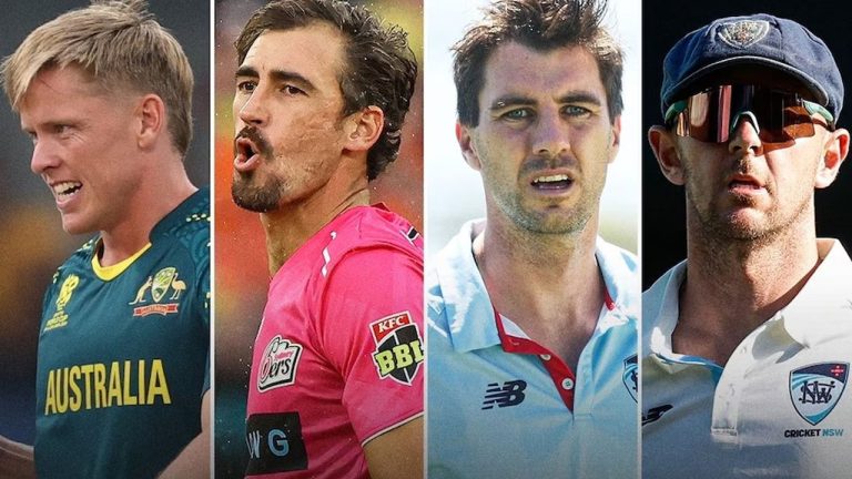 IPL 2026: ఐపీఎల్‌కు ముందు హ్యాండ్ ఇచ్చిన నలుగురు ఆస్ట్రేలియా స్టార్ పేస్ బౌలర్లు..! షాక్‌లో టీమ్‌లు..