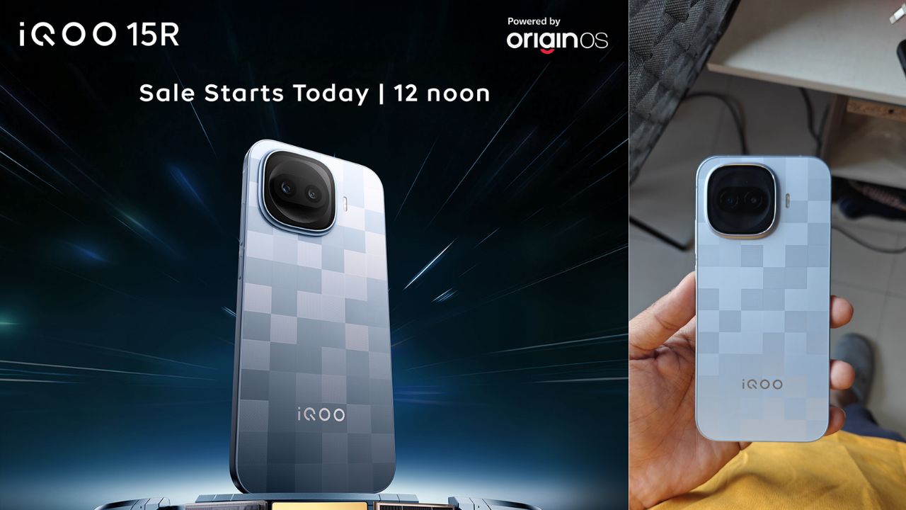 iqoo 15r sale begins in india rs 4000 discount free tws earbuds price and full specs are