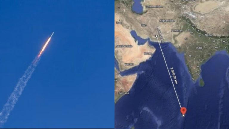 Iran Attack: హిందూ మహాసముద్రంలోని ‘డియాగో గార్సియా’పై ఇరాన్ దాడి.. రెండు క్షిపణుల ప్రయోగం..