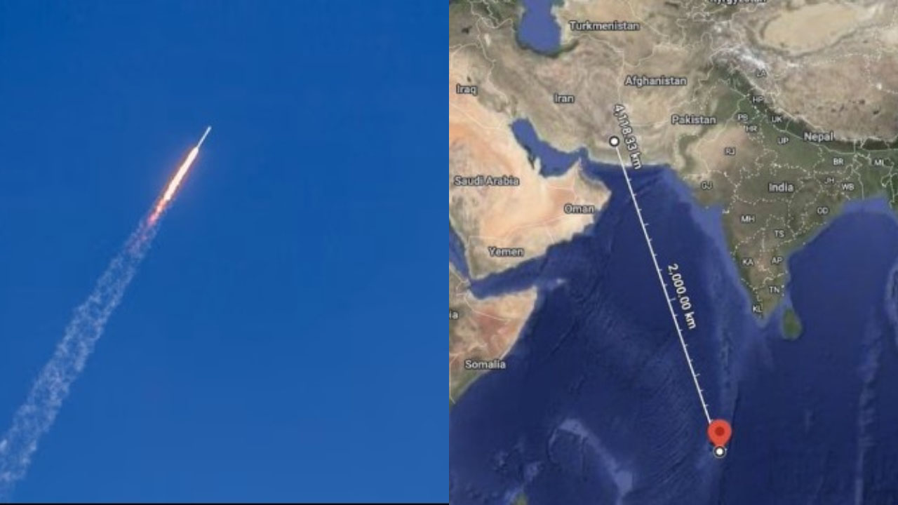 Iran Attack: హిందూ మహాసముద్రంలోని ‘డియాగో గార్సియా’పై ఇరాన్ దాడి.. రెండు క్షిపణుల ప్రయోగం..