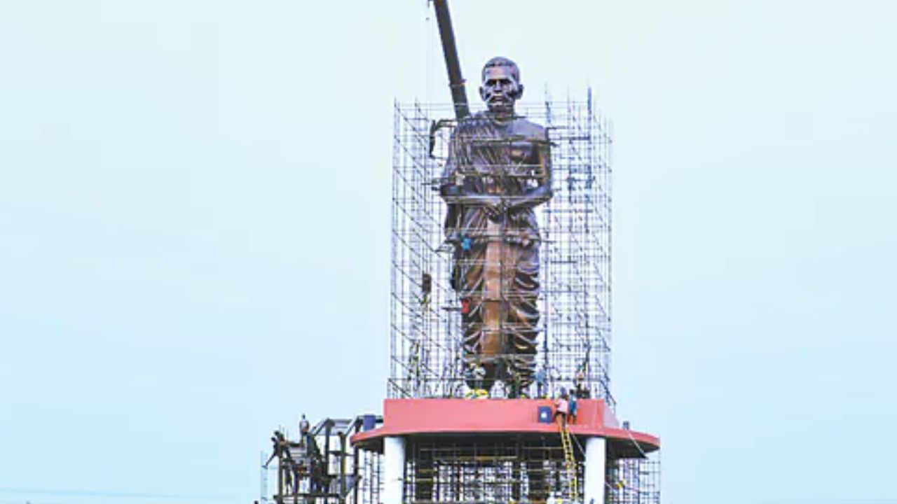 Potti Sriramulu Statue: నేడు పొట్టి శ్రీరాములు విగ్రహావిష్కరణ.. సీఎం చంద్రబాబు చేతుల మీదుగా ప్రారంభం!