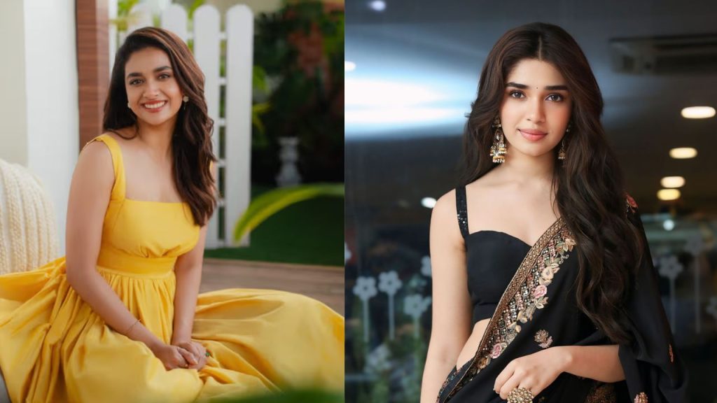 Keerthy Suresh and Krithi Shetty