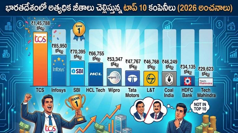 Job Market: అంబానీ, అదానీ కాదు.. దేశంలో అత్యధిక జీతాలు ఇస్తున్న కంపెనీలు ఇవే! టాప్-10 లిస్ట్ చూస్తే షాక్ అవ్వాల్సిందే..