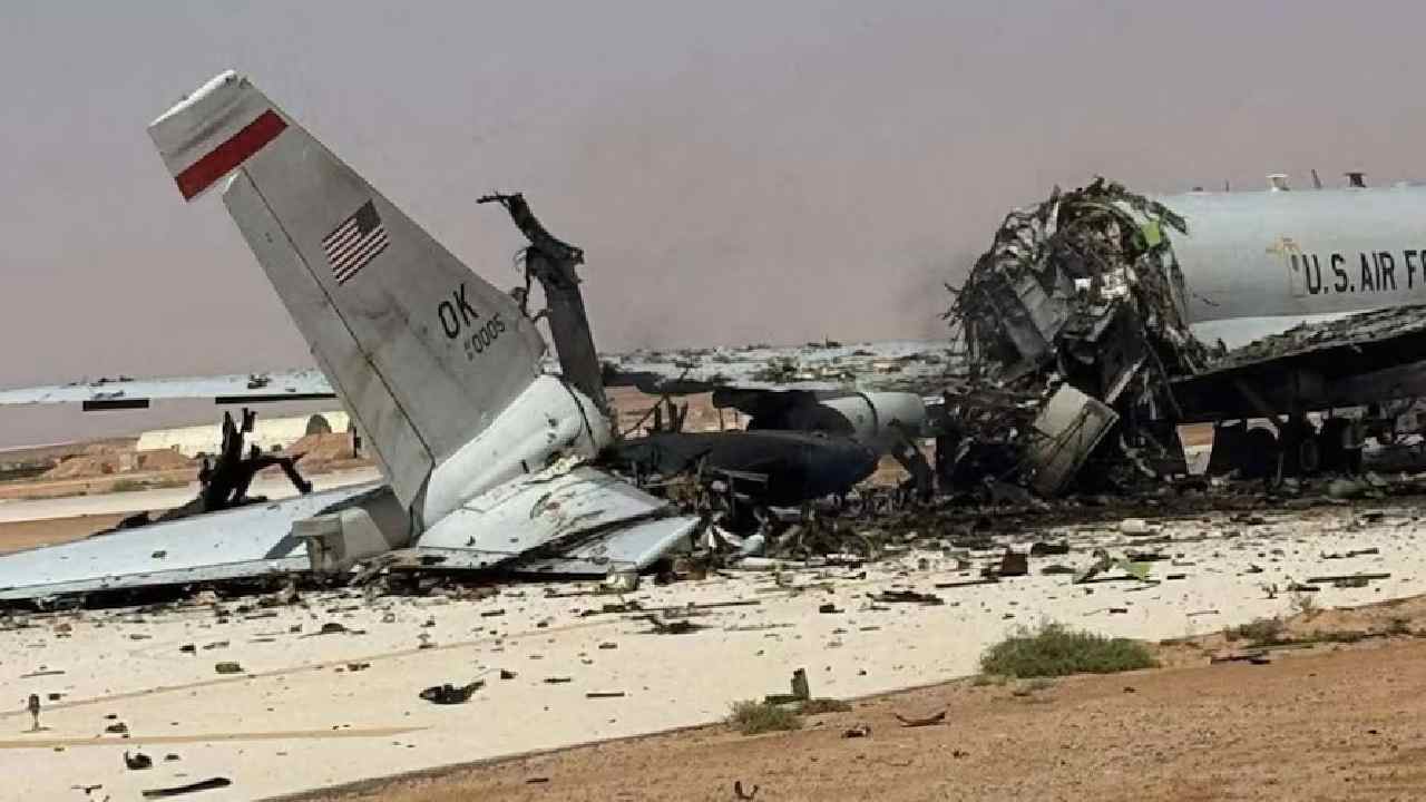 Iran War: సౌదీలో ఇరాన్ విధ్వంసం.. రూ. 6000 కోట్ల విలువైన అమెరికా విమానం నాశనం..