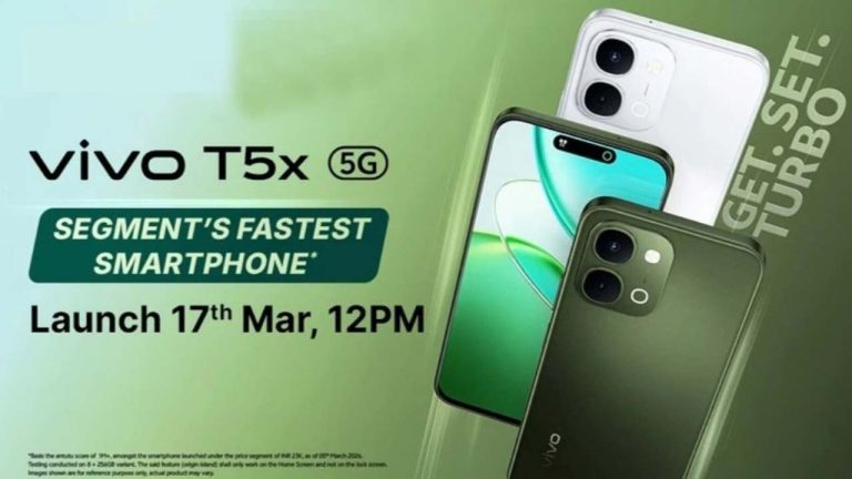 Vivo T5x 5G: 7200mAh + హై పెర్ఫార్మెన్స్ .. Vivo T5x 5G మీ ఫేవరెట్ అవుతుంది! మిడ్-మార్చ్ లాంచ్