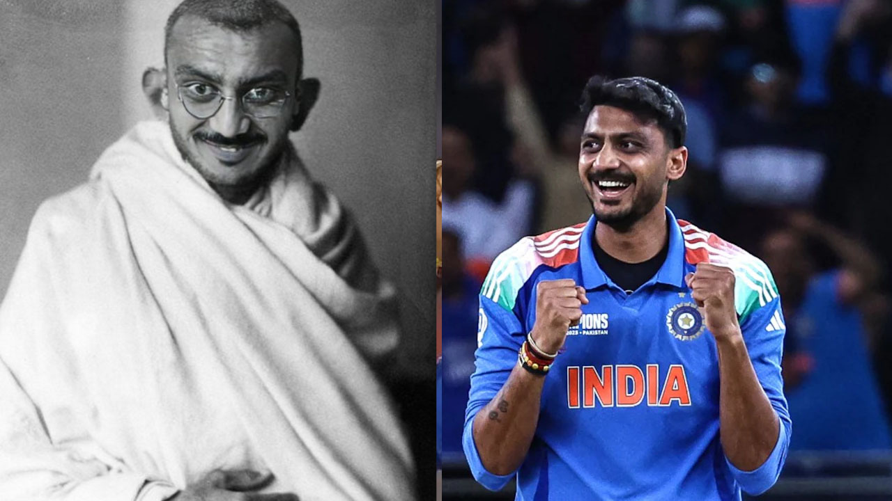 why axar patel called bapu indian cricket