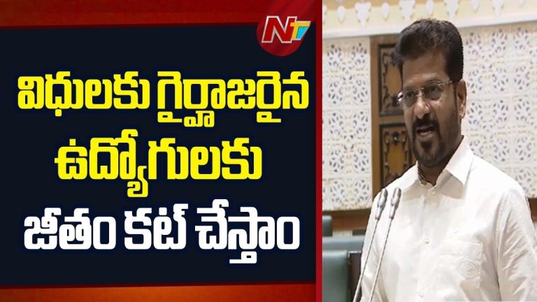 CM Revanth Reddy: విధులకు గైర్హాజరైన ఉద్యోగులకు జీతం కట్ చేస్తాం.. అసెంబ్లీలో సీఎం రేవంత్ కీలక వ్యాఖ్యలు