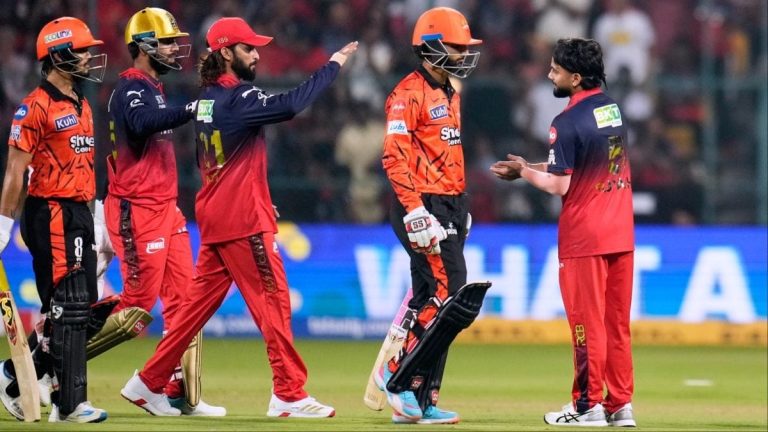 SRH Vs RCB: తడబడ్డా.. నిలబడిన సన్‌రైజర్స్.. 201 పరుగులు చేసిన ఆరెంజ్ ఆర్మీ..