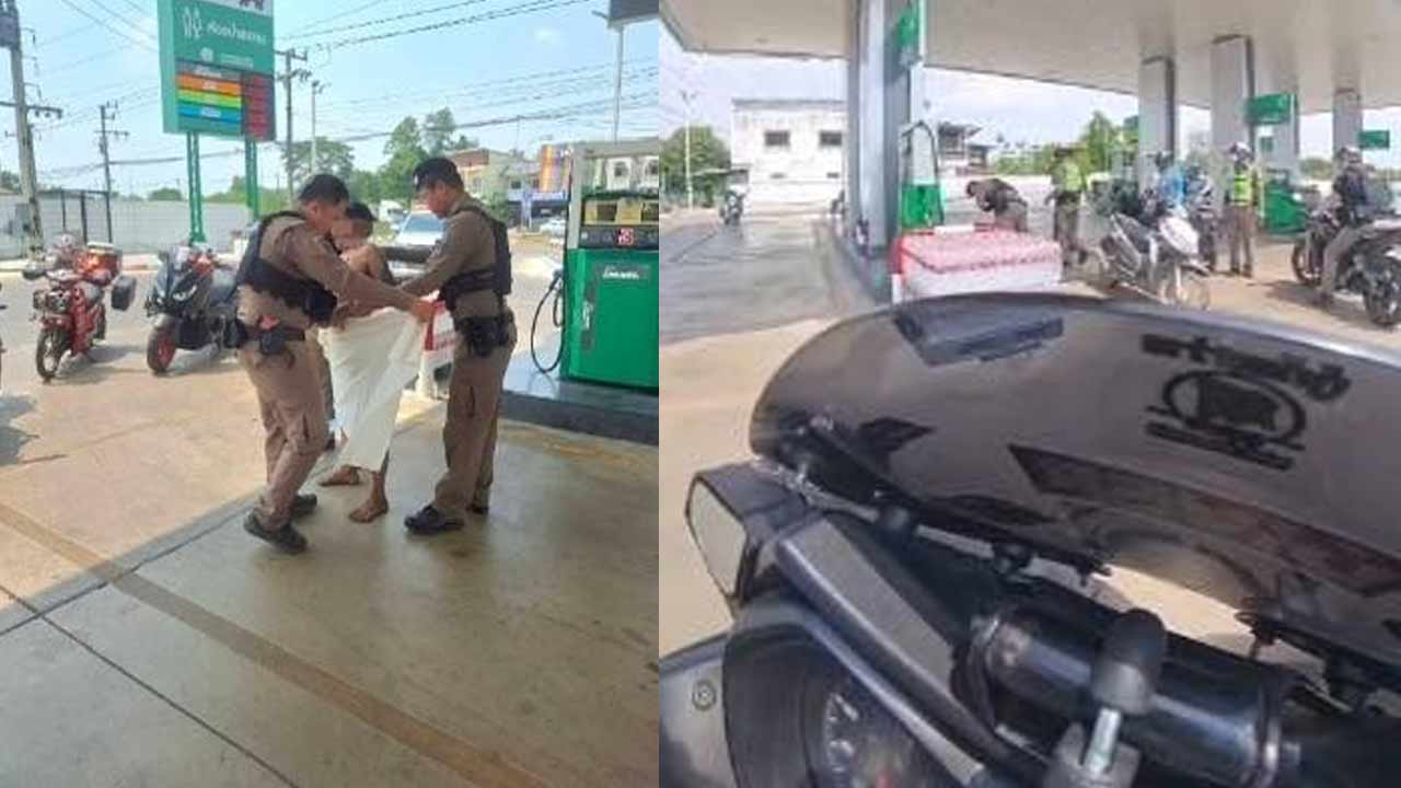 Viral News : వడదెబ్బతో షాకింగ్ ఘటన..! పెట్రోల్ బంకులో నగ్నంగా వ్యక్తి