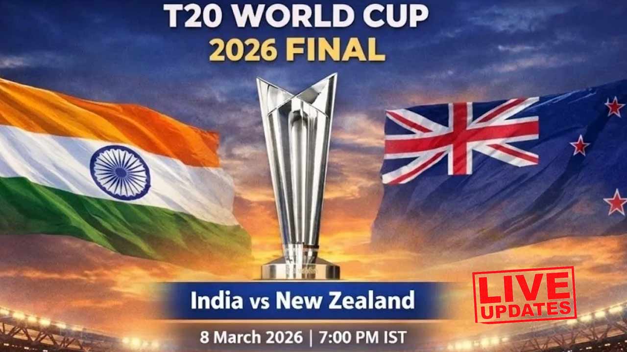 T20 World Cup Final Live Updates : ఫైనల్లో భారత్-న్యూజిలాండ్ అమీతుమీ..
