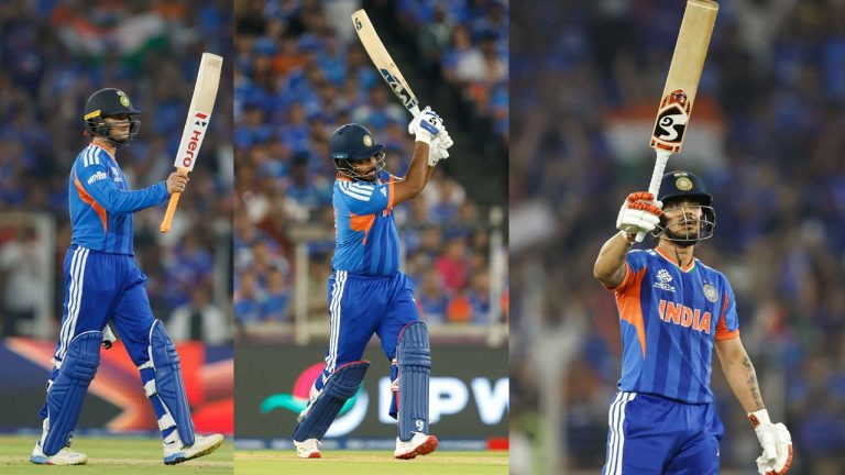 IND vs NZ Final T20 World Cup 2026: పిచ్చి కొట్టుడు కొట్టిన అభిషేక్, సంజు, ఇషాన్.. కివీస్ ముందు భారీ టార్గెట్