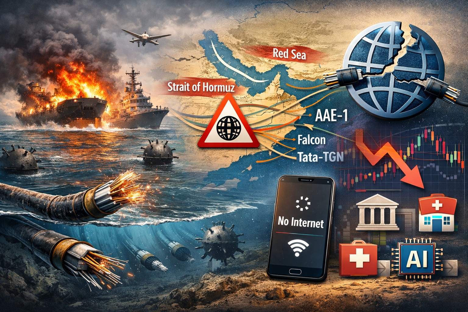 Internet: యుద్ధం ఎఫెక్ట్.. ఇండియాకు ఇంటర్నెట్ కట్..!? తెరపైకి కొత్త భయాలు!