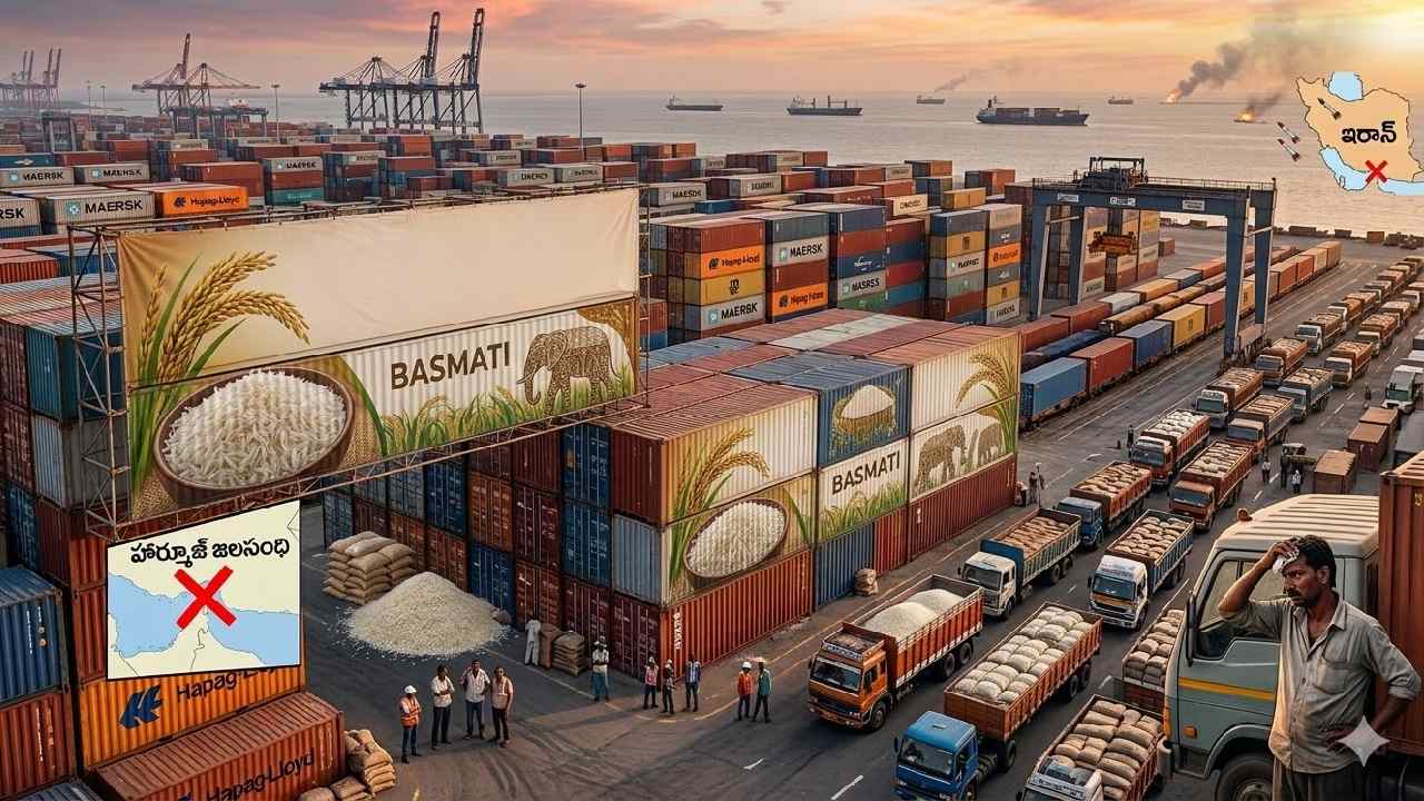 iran war impact indian basmati rice exports price drop