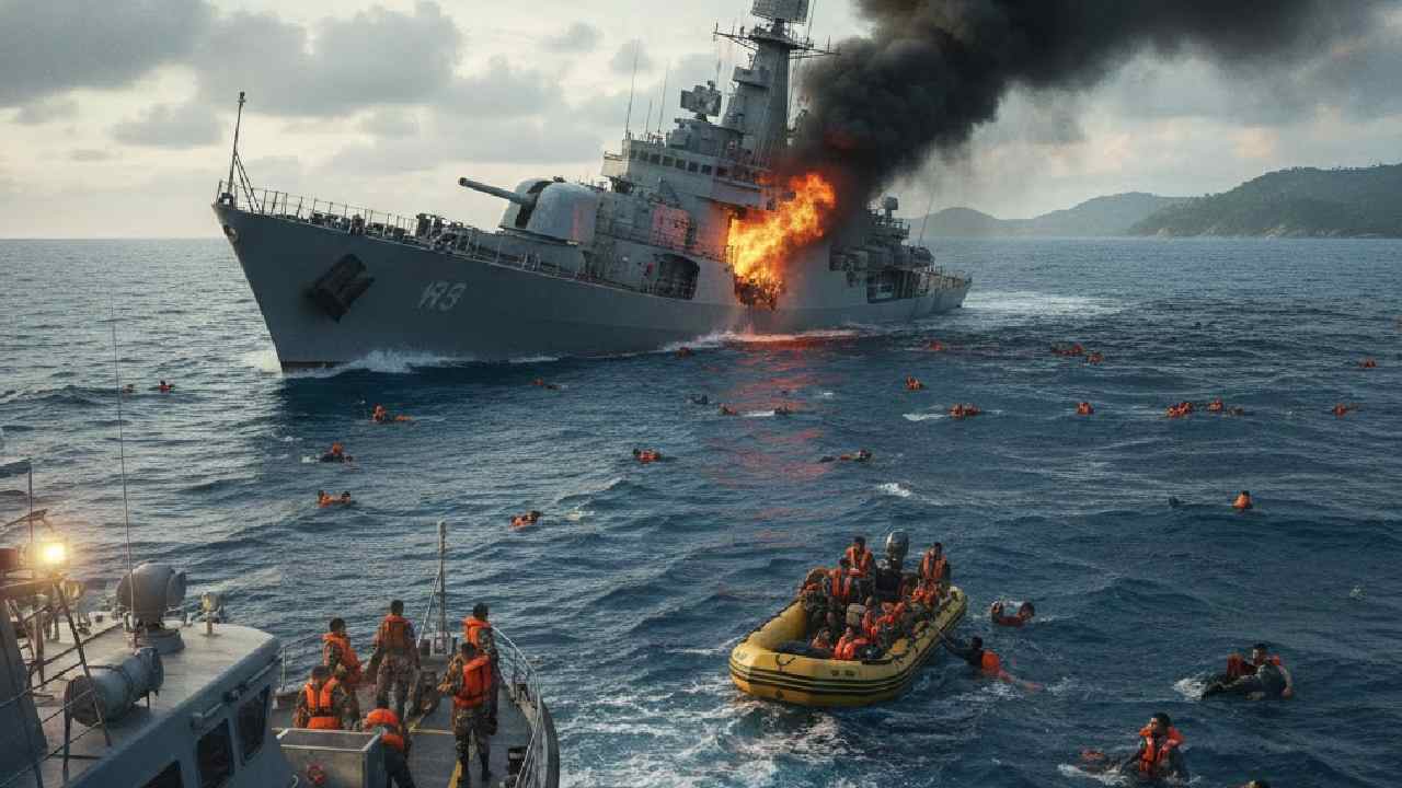 Submarine attack: ఇరాన్ నౌకపై సబ్‌మెరైన్ దాడి.. 101 మంది గల్లంతు..