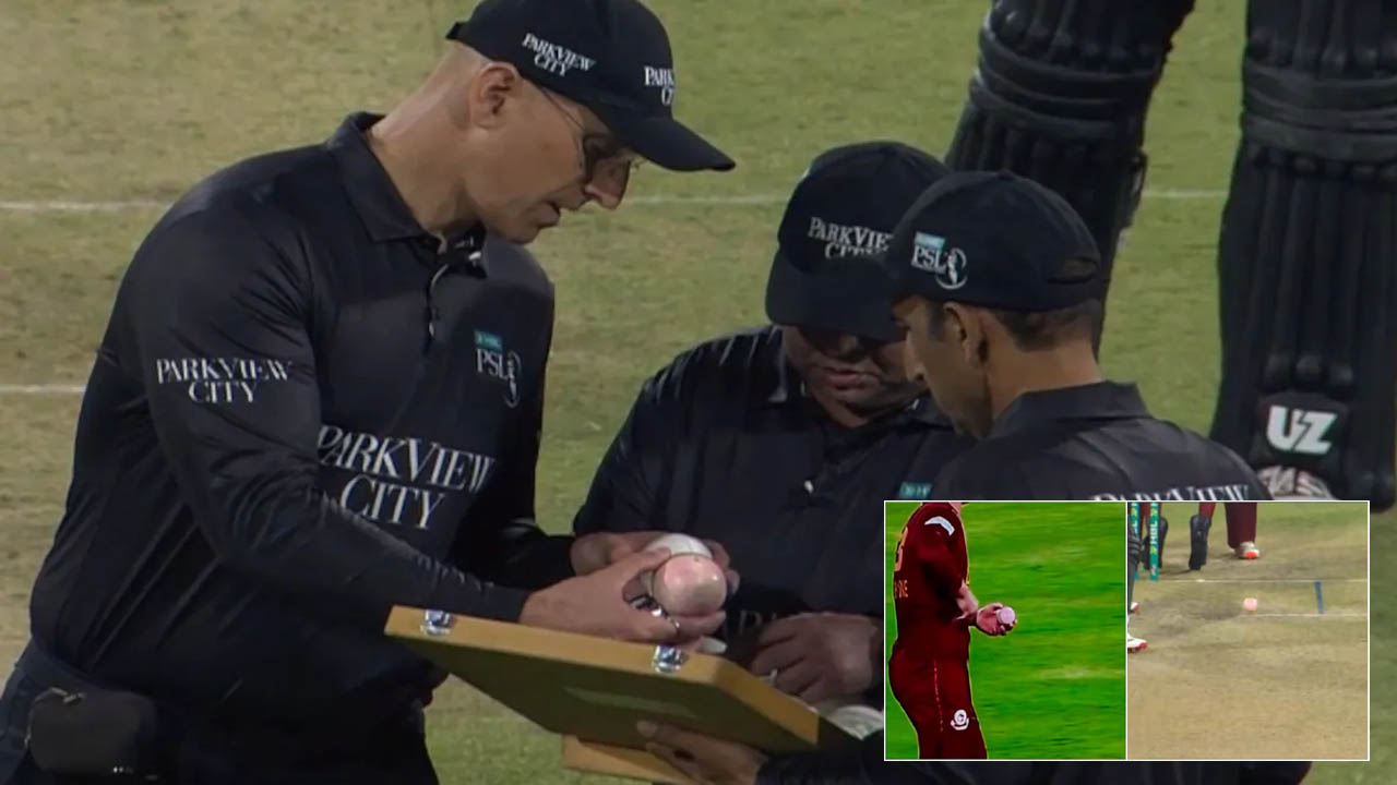 PSL2026: “తొలి రోజే ఇజ్జత్ పాయే”.. గులాబీ రంగులోకి మారిన తెలుపు బంతి.. పాకిస్థాన్ సూపర్ లీగ్‌పై ట్రోల్స్ వర్షం..