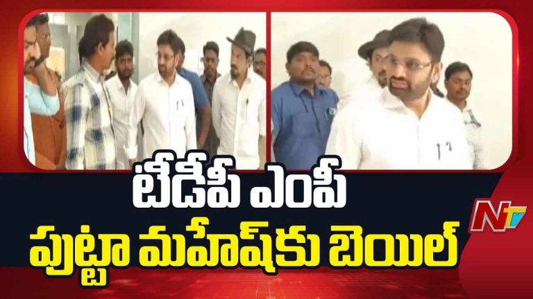 Moinabad Farmhouse Drugs Case: టీడీపీ ఎంపీ పుట్టా మహేష్ కు బెయిల్..