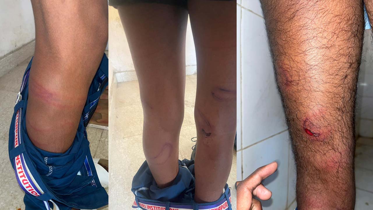 sangareddy polytechnic students beaten by hod