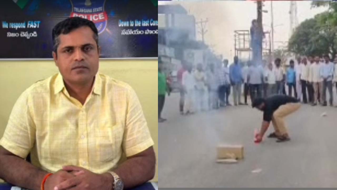 ACB Raids : ఏసీబీకి చిక్కిన ఎస్సై.. సంబరాలు చేసుకున్న గ్రామస్థులు..