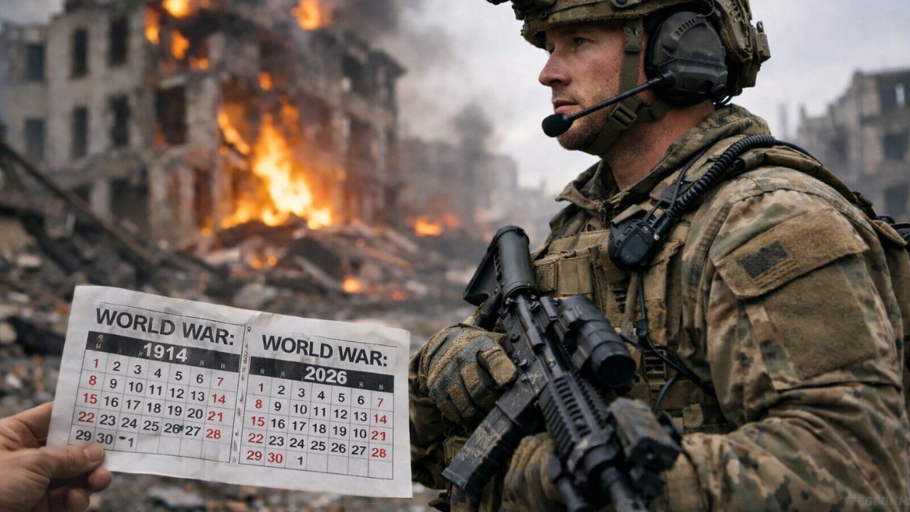 2026 calendar identical to 1914 world war fears return world war iran vs israel