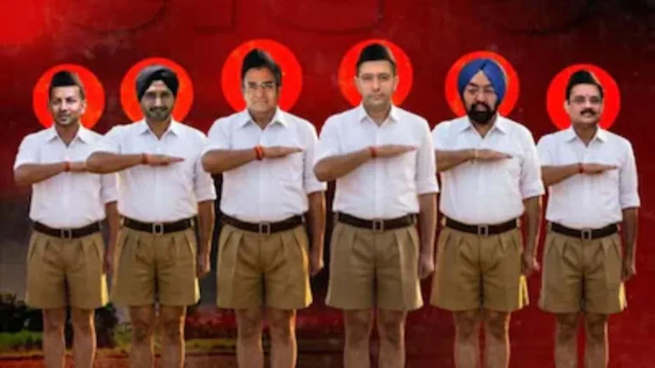 punjab traitors posters aap mps defection bjp raghav chadha