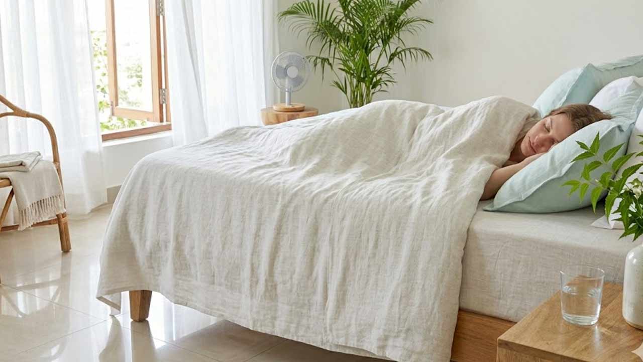 Best Bedsheets for Summer: వేసవి ఉక్కపోతతో నిద్రపట్టడం లేదా..? ఈ బెడ్‌షీట్‌ మార్చి చూడండి.. హాయిగా నిద్ర పడుతుంది…!