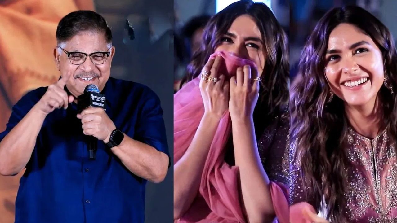 adivi sesh mrunal thakur decoit movie success meet allu aravind