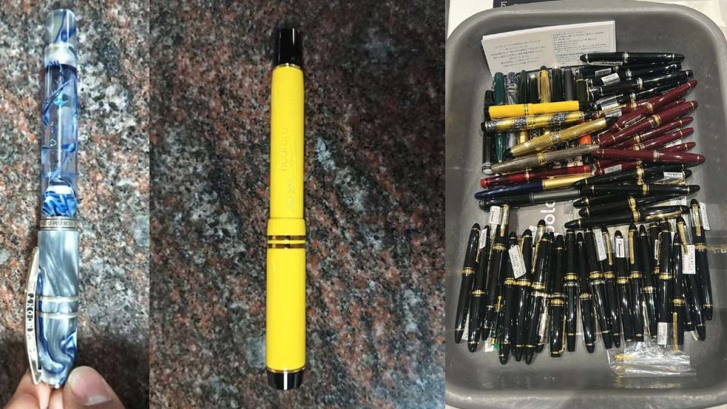 Designer Pen Smuggling