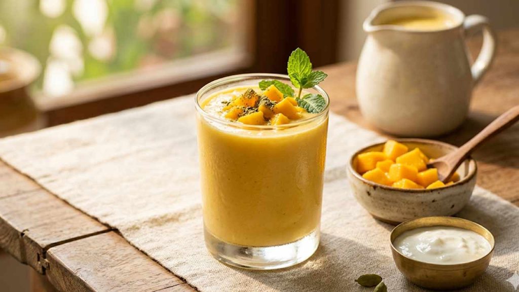 Easy Mango Lassi Recipe