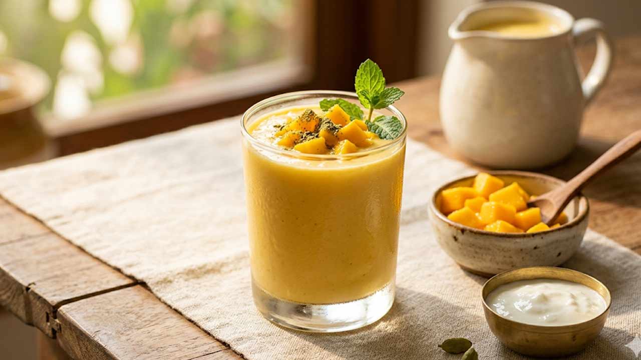 Easy Mango Lassi Recipe: క్షణాల్లో అదిరిపోయే మామిడి లస్సీ.. ఒక్క గ్లాస్‌తో ఆగరు అంతే..