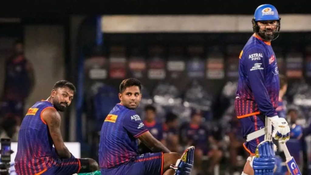 Hardik Rohit Suryakumar Mi