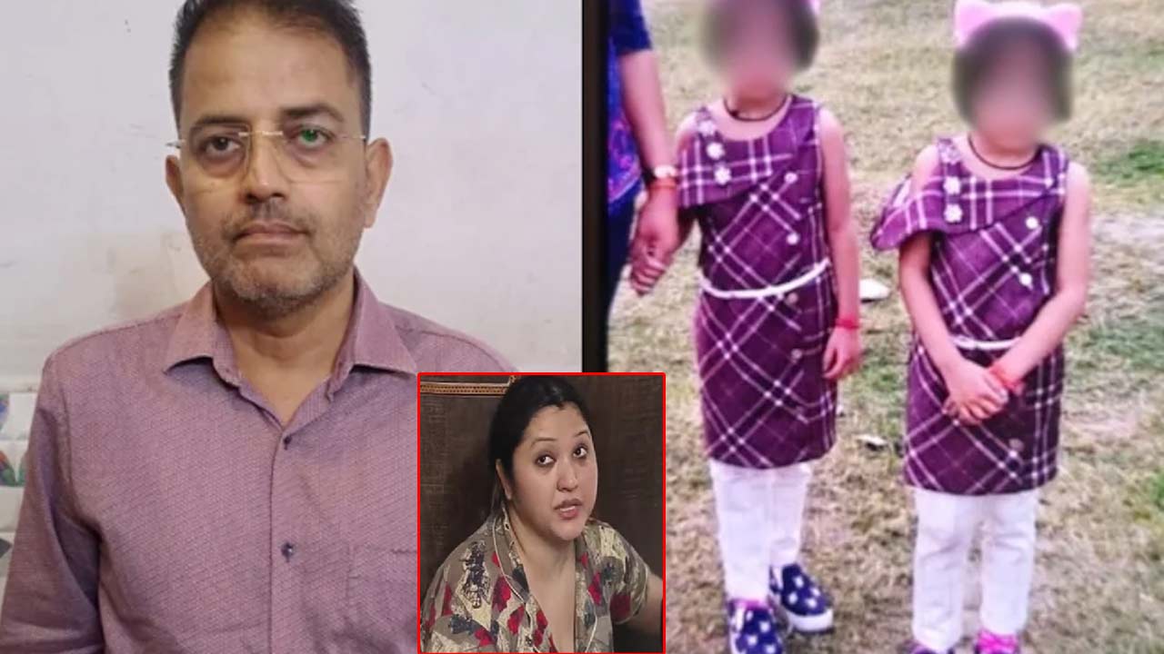 father murders 11 year old twin daughters by slitting their throats