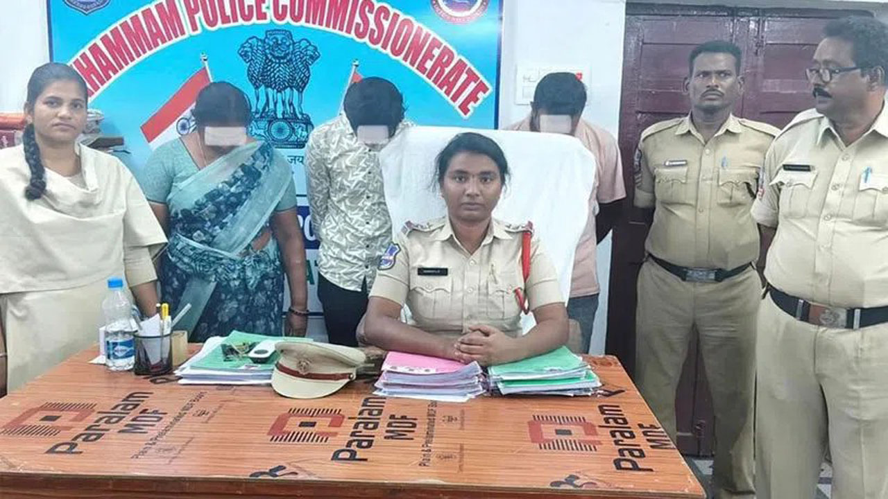 khammam enkoor telangana grameena bank fake gold loan fraud arrest