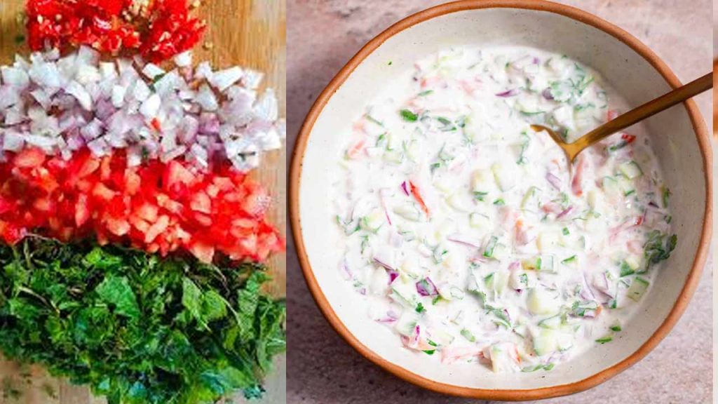 Mix Veg Raita Recipe