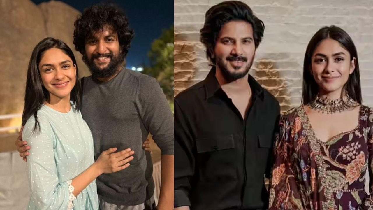 mrunal thakur about nani and dulquer salmaan support