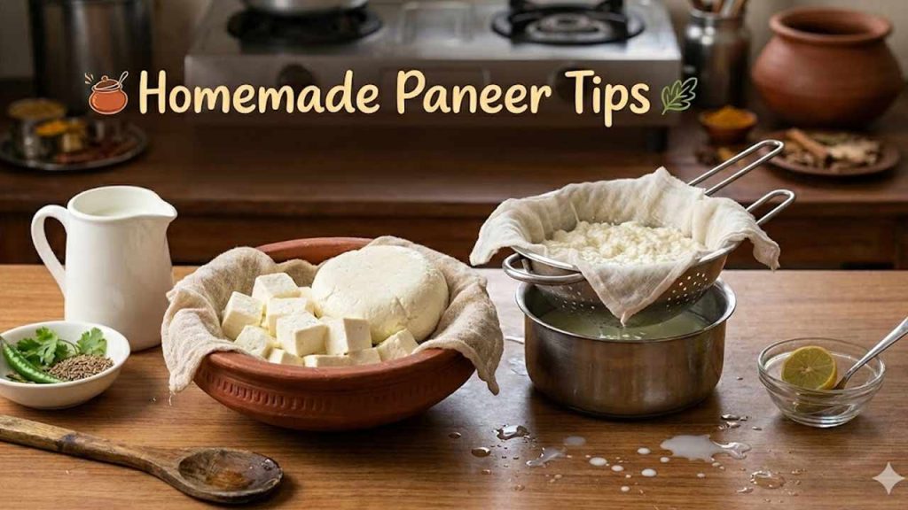 Perfect Homemade Paneer Tip