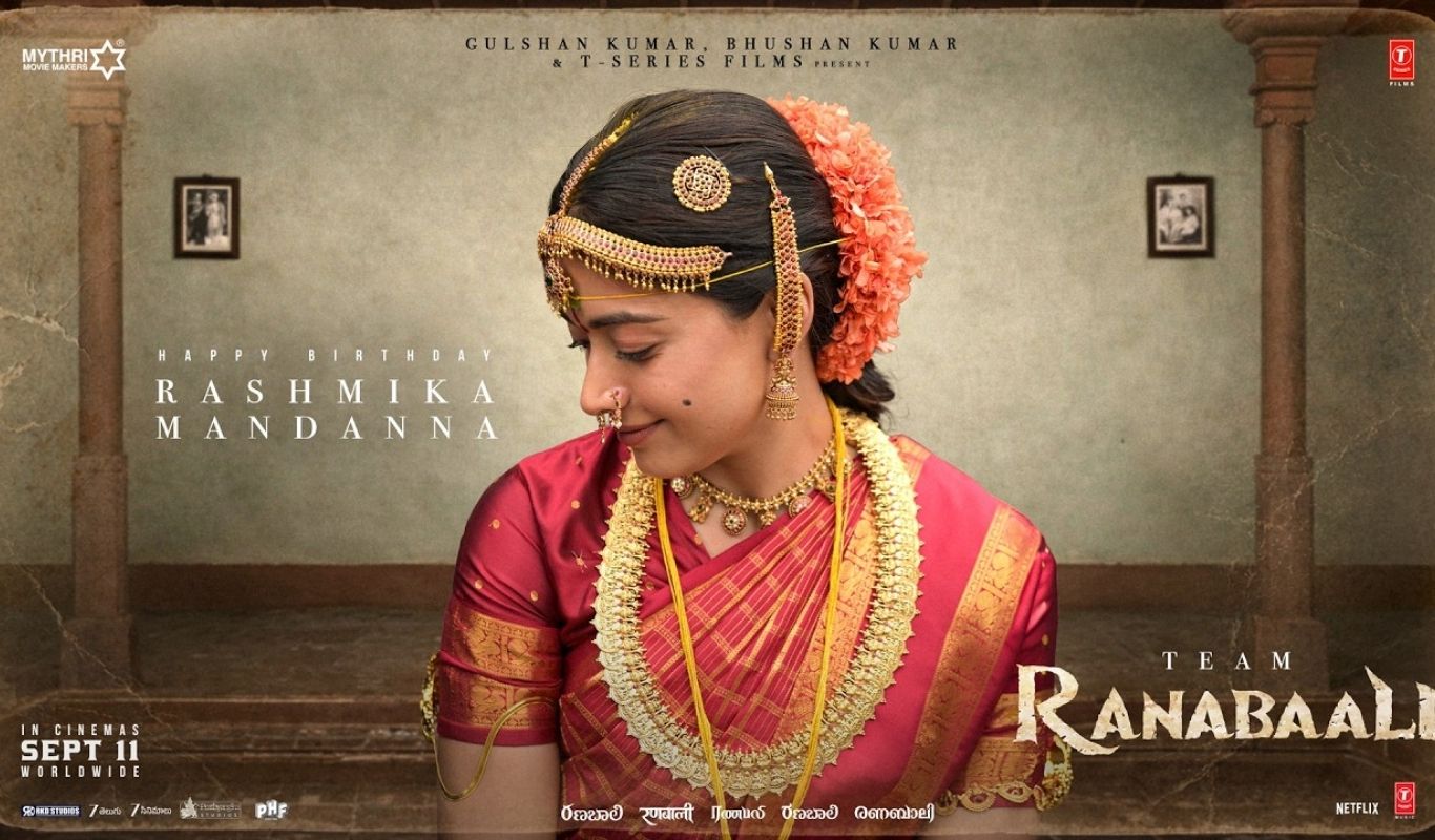 rashmikas birthday special ranabali teams surprise gift to jayamma