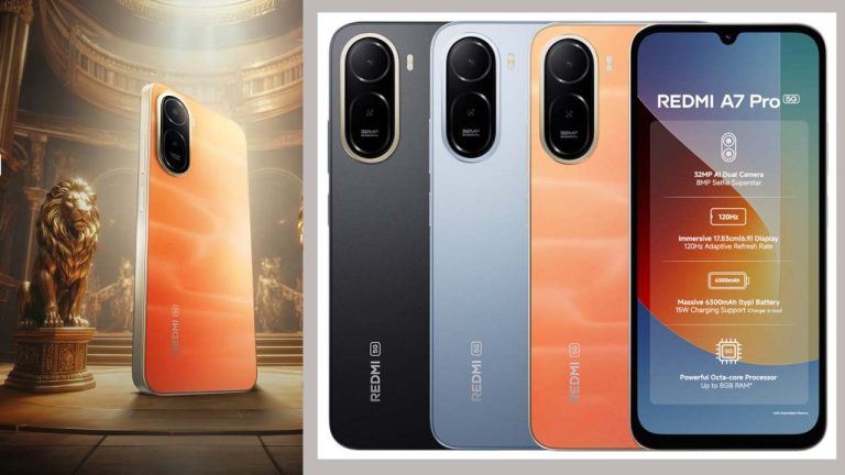 Redmi A7 Pro 5G: 32MP AI కెమెరా + 6,300 mAh బ్యాటరీ, 6.9-అంగుళాల డిస్‌ప్లేతో.. రెడ్‌మీ A7 ప్రో 5G విడుదల