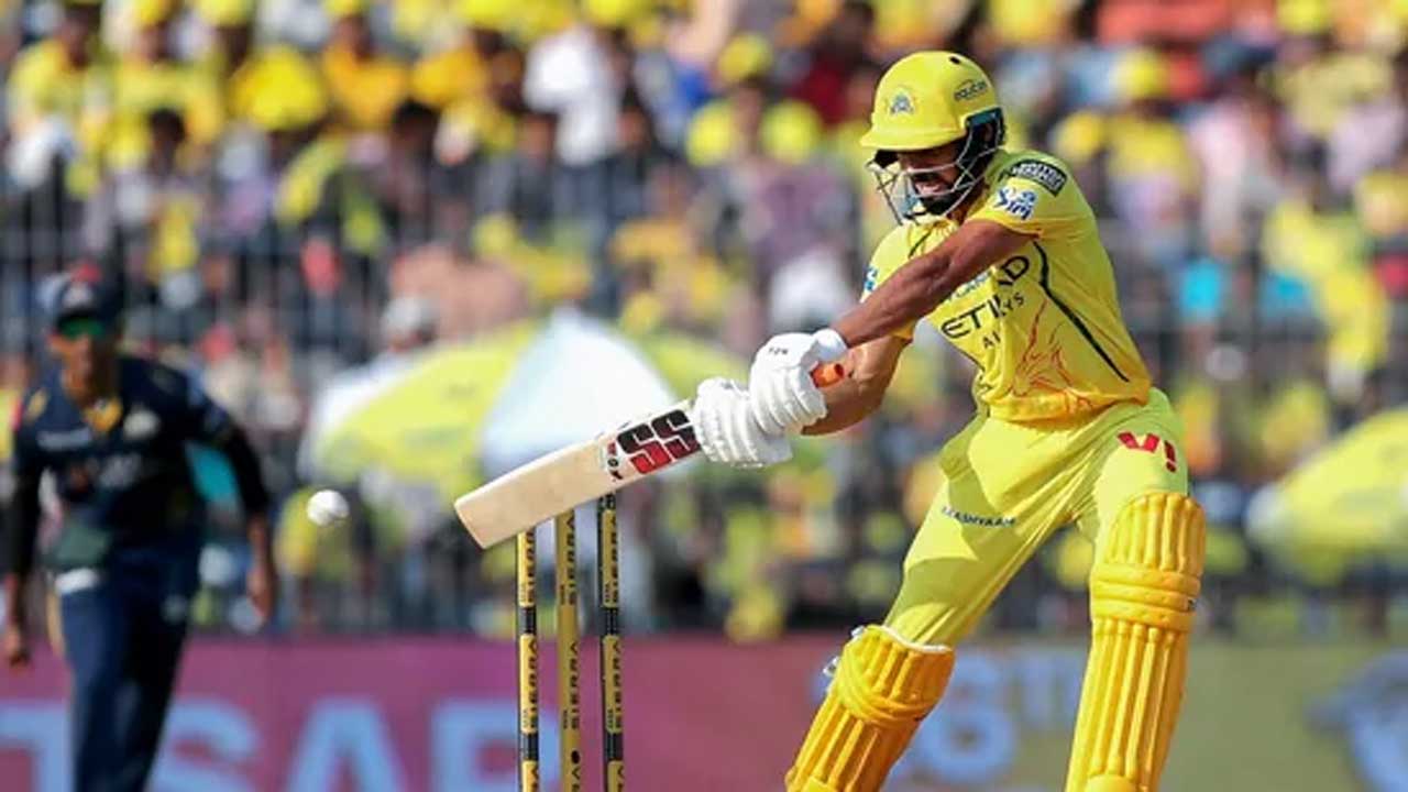 ruturaj gaikwad lone battle csk vs gt ipl 2026 scorecard